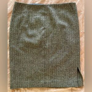 Vince Wool Blend Pencil Skirt